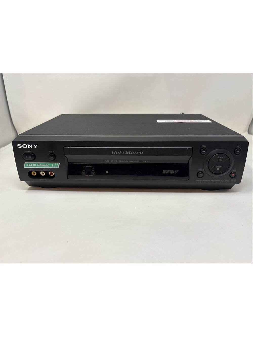 Sony SLV-N500 Hi-Fi Stereo VHS Video Cassette Recorder With Flash Rewind Tested